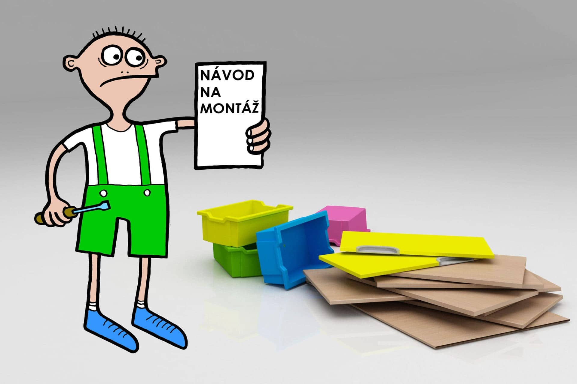 Zmontovanú alebo nezmontovanú skriňu? Zmontovaný alebo demontovaný