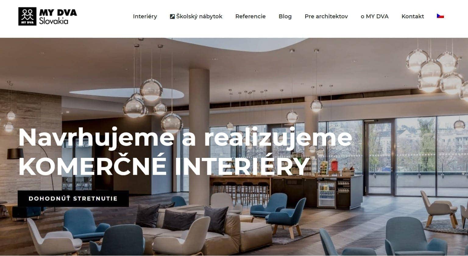 Zariaďujeme interiéry. A zďaleka nielen školské ... mydva.sk_komerčné interiéry