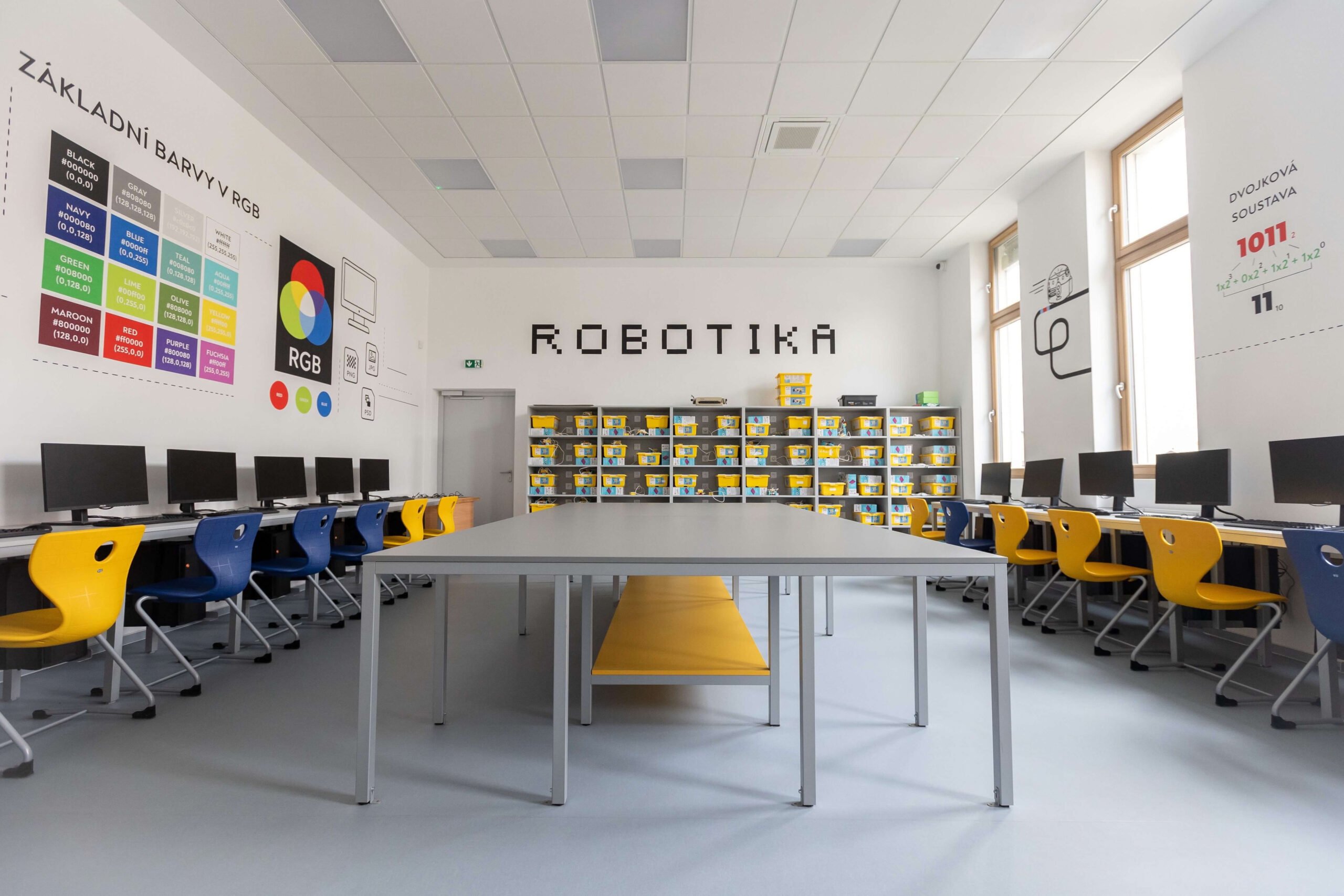 Základná škola Sirotkova Učebna robotiky základní školy Sirotkova v Brně od MY DVA holding